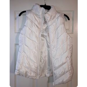 White Puffer Vest
